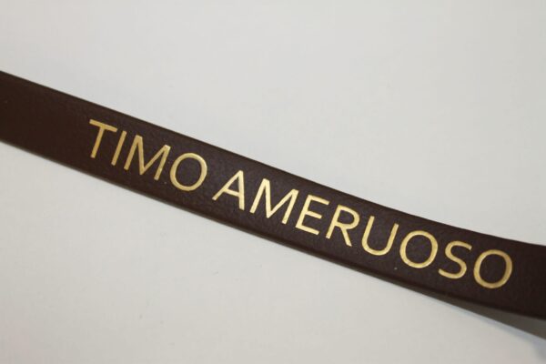 Timo Ameruoso Shop Trense Gentile Aufdruck Gold