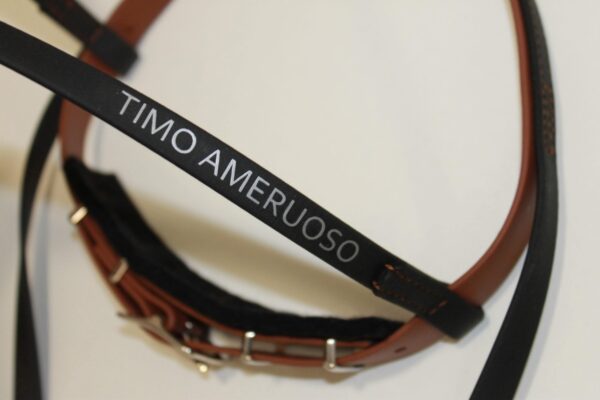 Timo Ameruoso Shop Trense Gentile Schwarz Schriftzug Silber